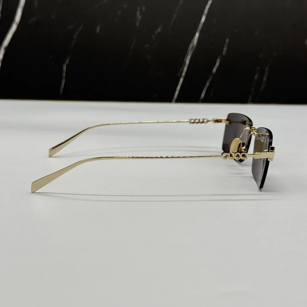 NEW GUCCI SUNGLASSES GOLD MEN EYEWEAR GUCCI GG1941S 001